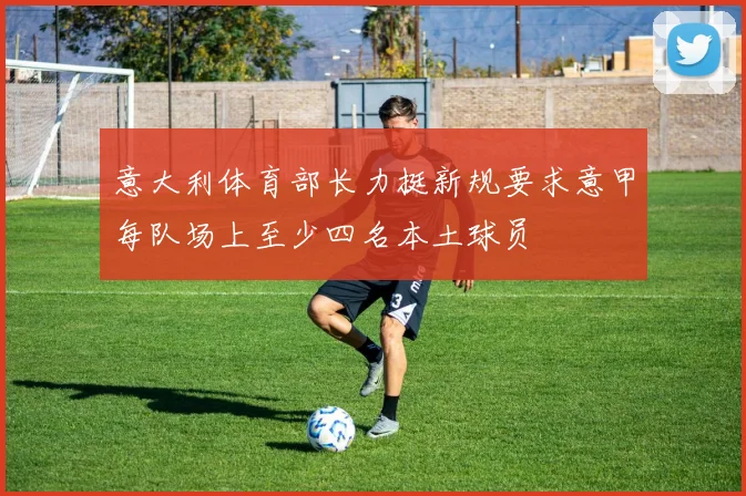 意大利体育部长力挺新规要求意甲每队场上至少四名本土球员